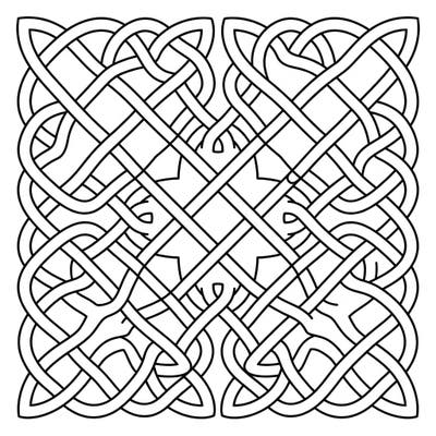 Dive into the mesmerizing world of Celtic art with this special coloring page designed just for kids! Featuring simplified, interconnected knot patterns, it offers a wonderful way to explore history while having creative fun.