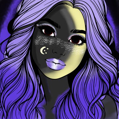 beautiful realistic girl