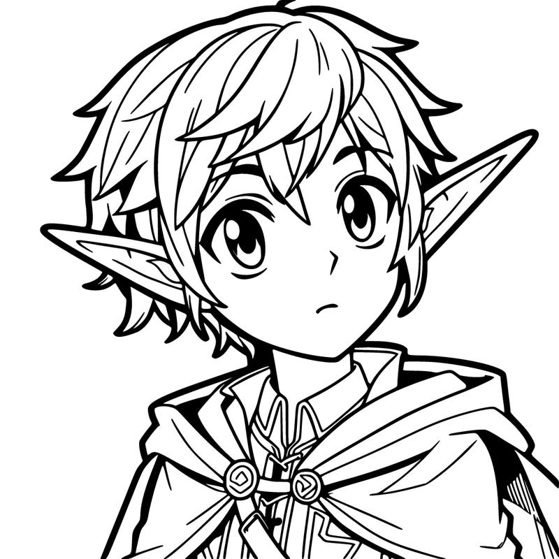 manga elf
