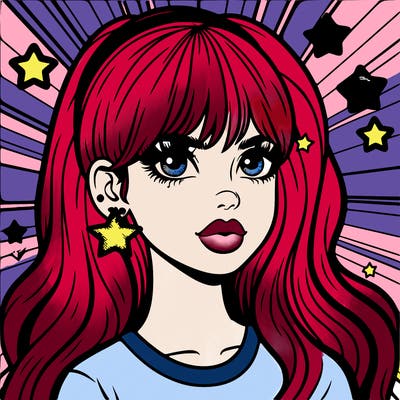 girl power pop art