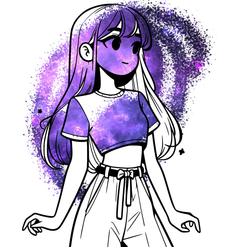 girl in a cute crop top