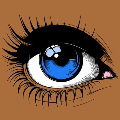 realistic eye