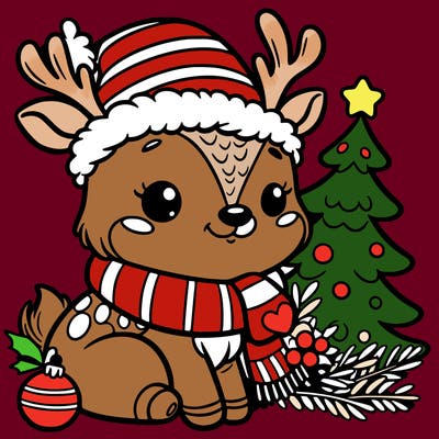 christmas animal