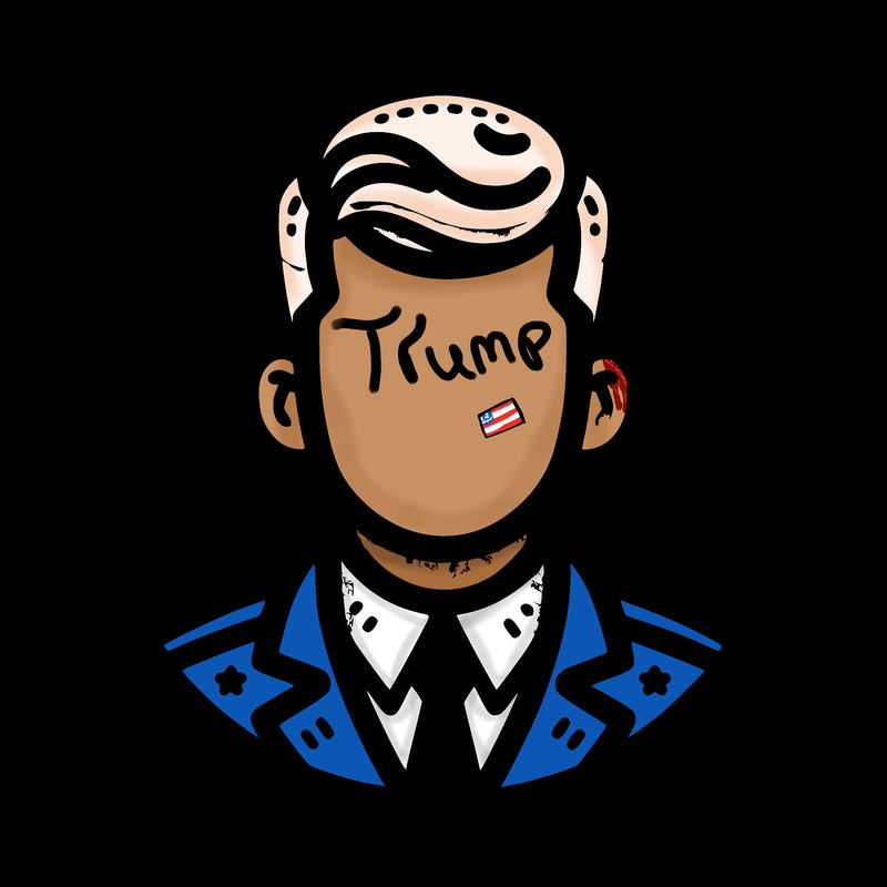 head of donald trump