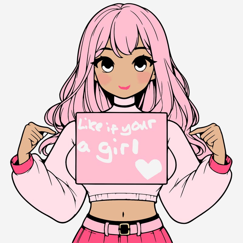 girl holding a blank sign in a long sleeve crop top