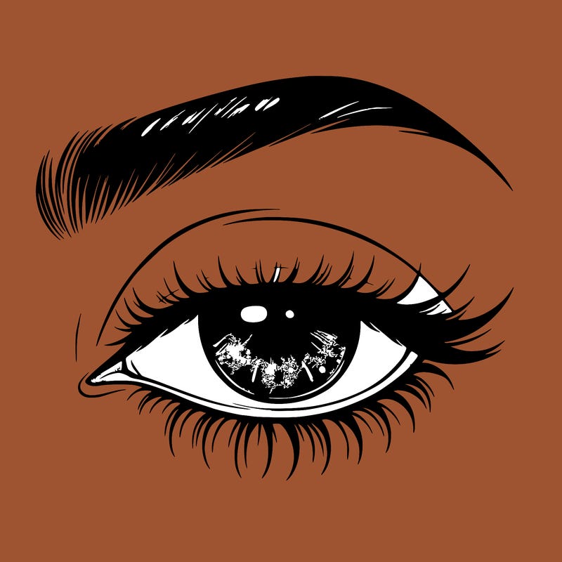 eye closed realistic
