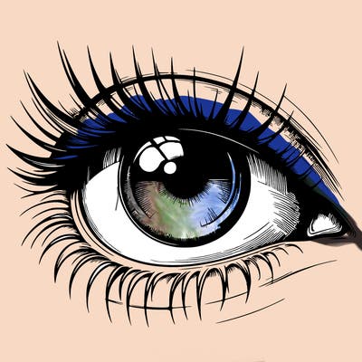 realistic eye
