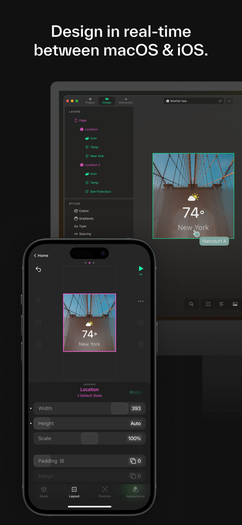 Play: Create Better Apps - Real-time design synchronization between macOS and iOS devices using the Play app interface