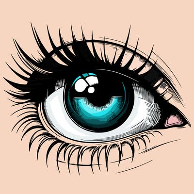 realistic eye