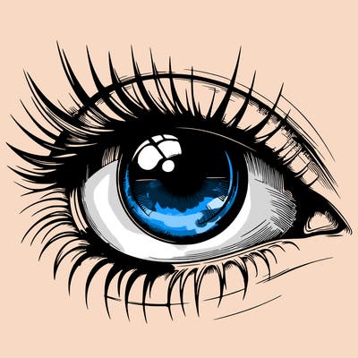 realistic eye