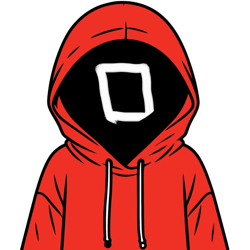 faceless girl in hoodie