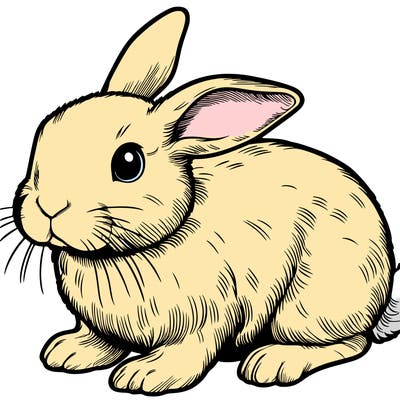 realistic bunny