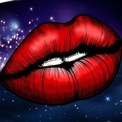 realistic lips
