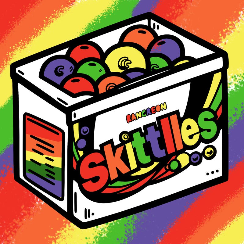 skittles box