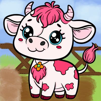 cute cow