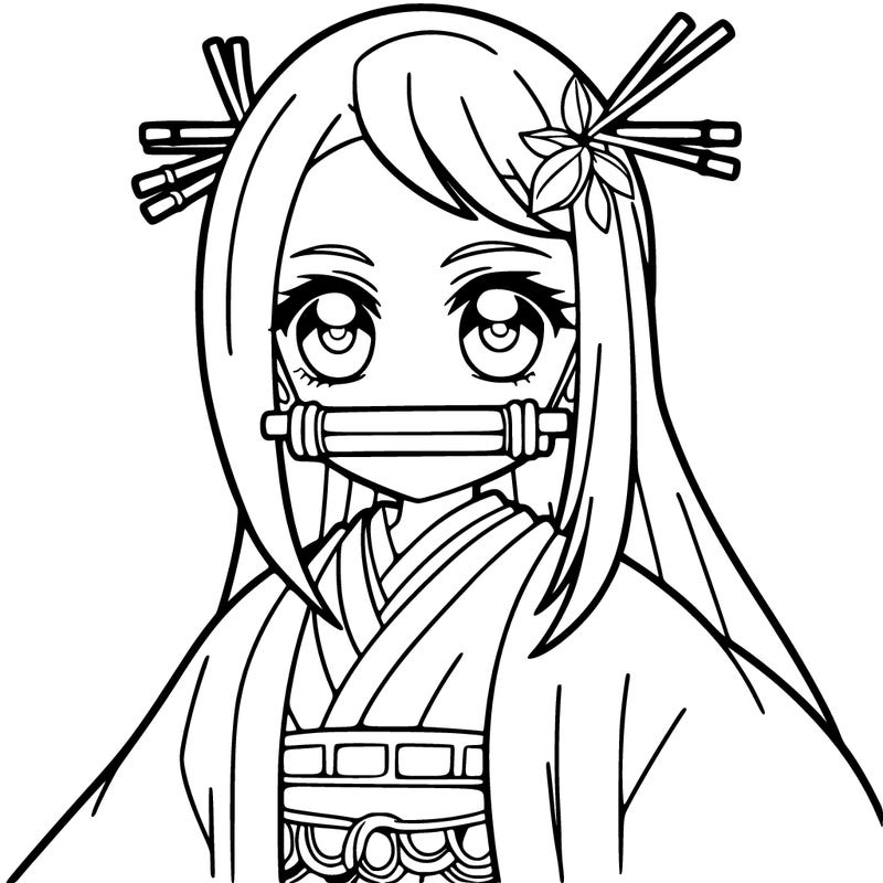 nezuko anime character