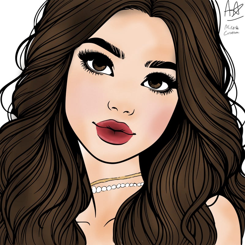 beautiful realistic girl