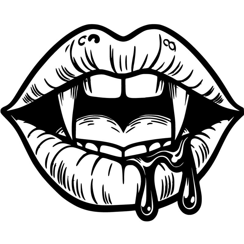juicy vampire lips