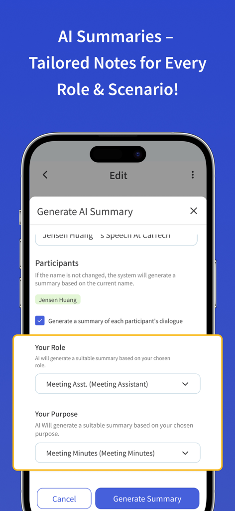 Meeting Ink - AI Notetaker - 