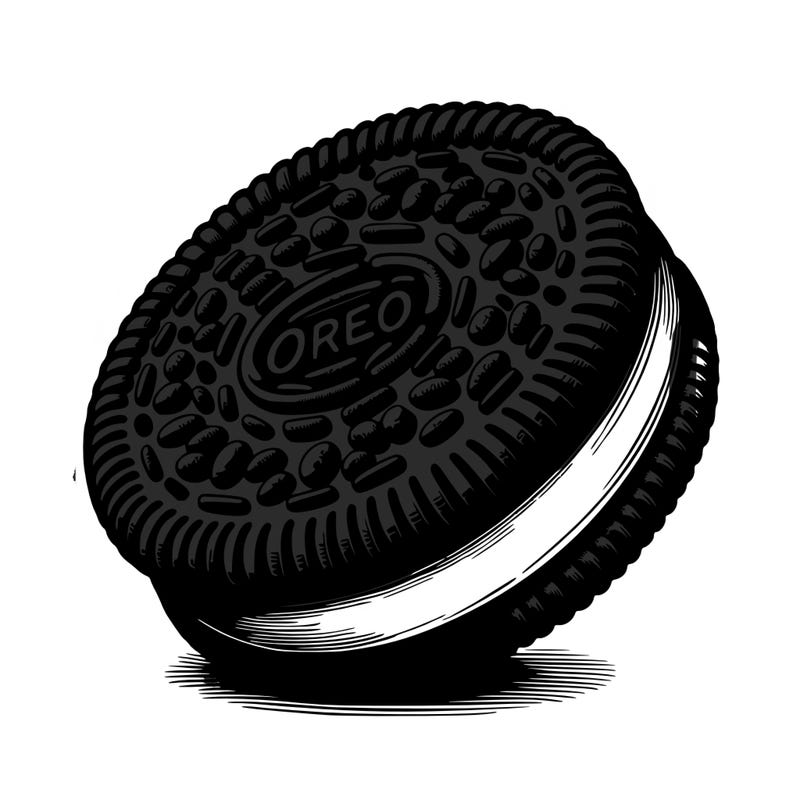 realistic oreo