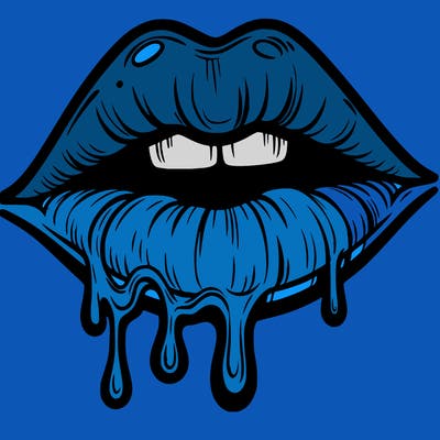 lips that look realistic and drip