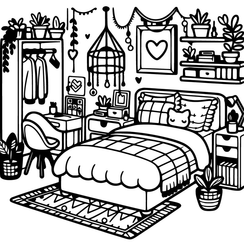 cute aesthetic bedroom