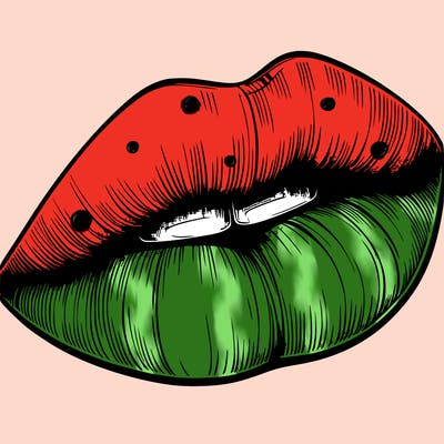 realistic lips