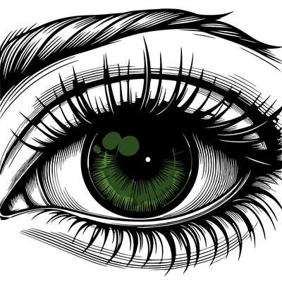 realistic eye