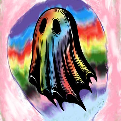 realistic creepy ghost