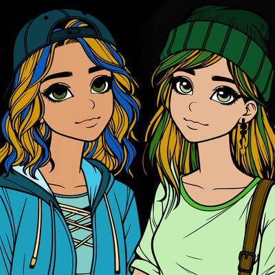 realistic teenager girls