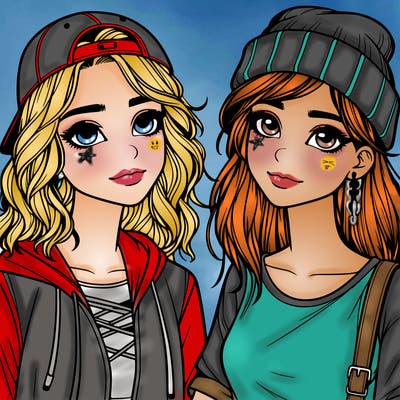 realistic teenager girls