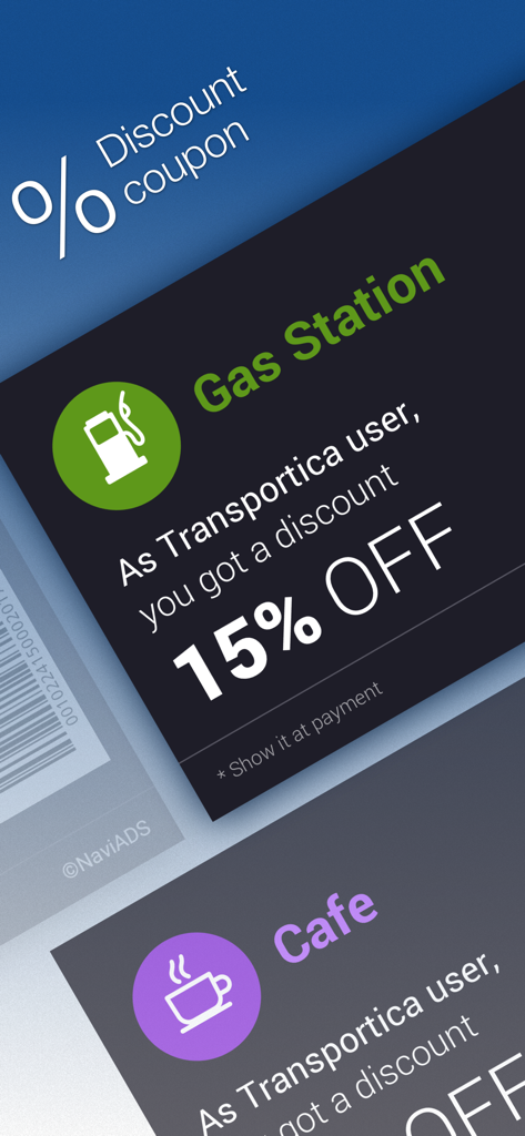 Exklusive Rabattcoupons für Tankstellen und Cafés für T.Driver App-Benutzer