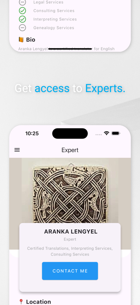 CitizenHR: Croatia Citizenship - Expertenprofil in der CitizenHR-App für Beratung und Übersetzungsdienste zur kroatischen Staatsbürgerschaft