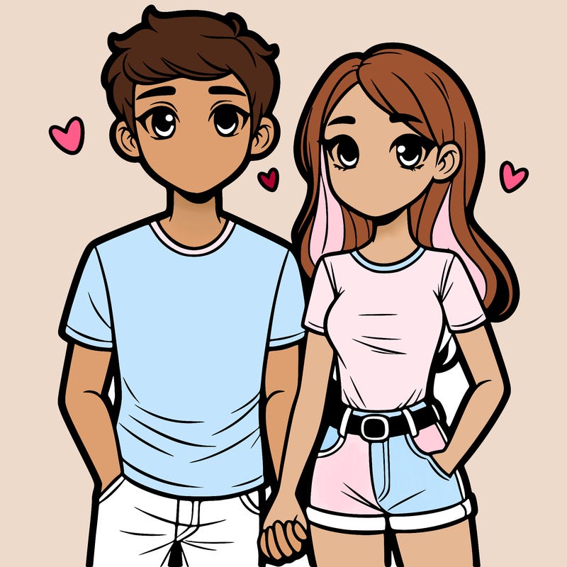 boyfriend and girlfriend