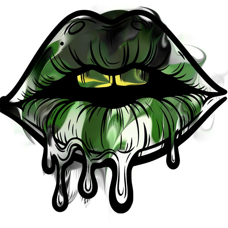 lips that look realistic and drip