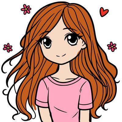 a girl