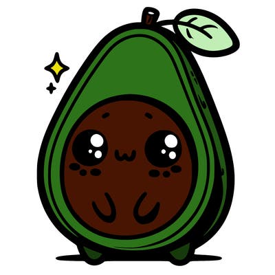 cute avocado