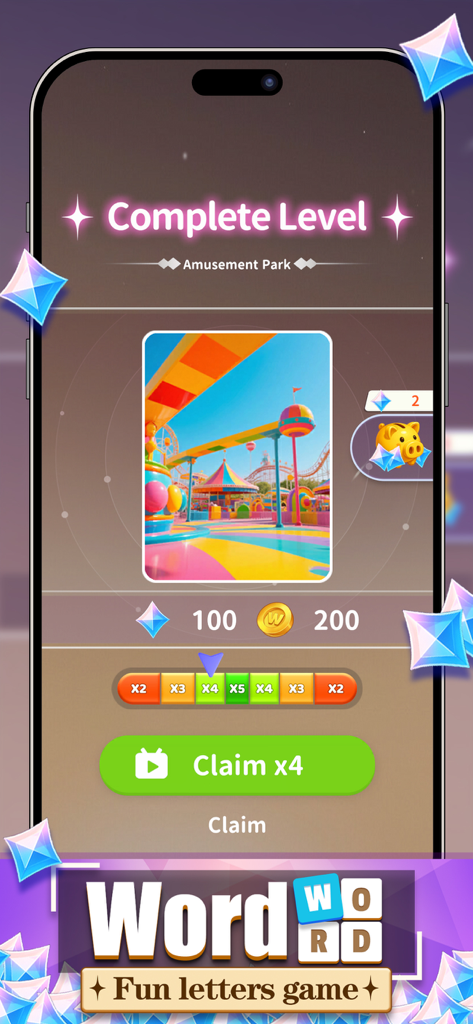 Word Word-Fun Letters Game - Games App | MWM