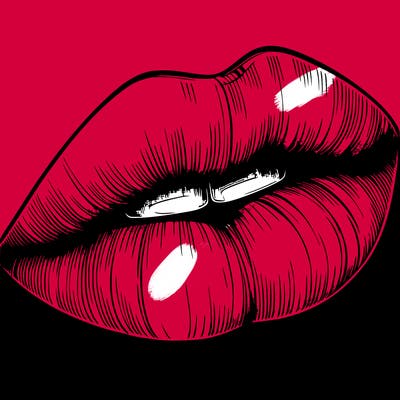 realistic lips