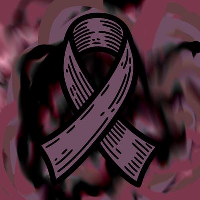 cancer ribbon