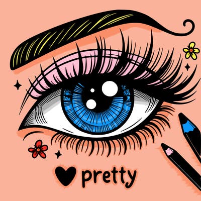 pretty eye
