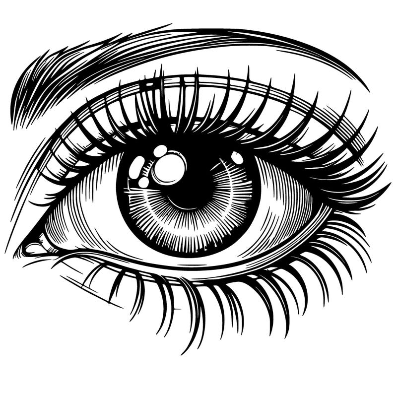 an realistic eye