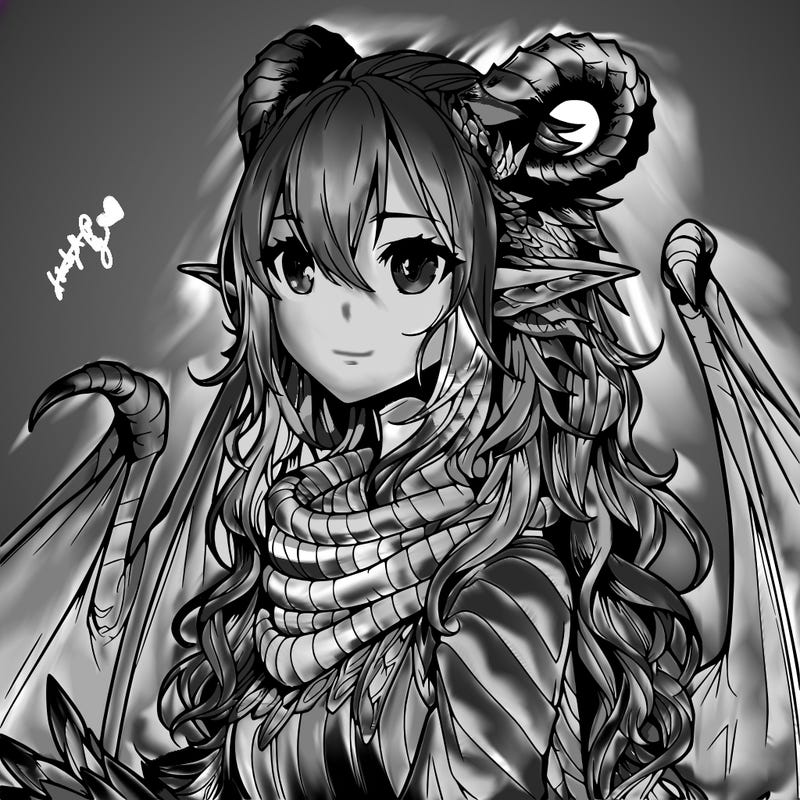 dragon girl realistic fantasy