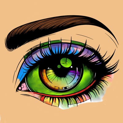 realistic eye