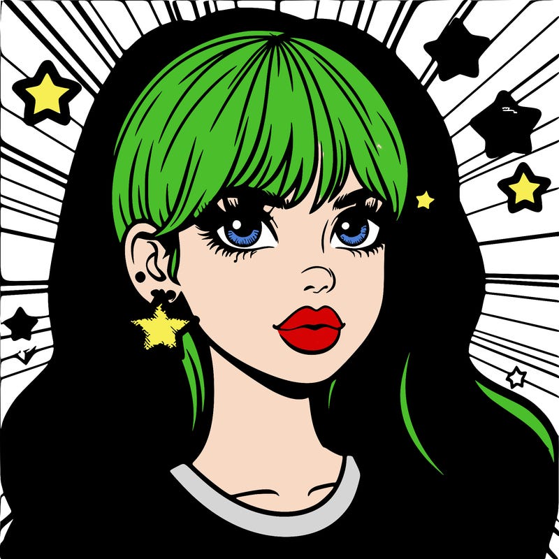 girl power pop art