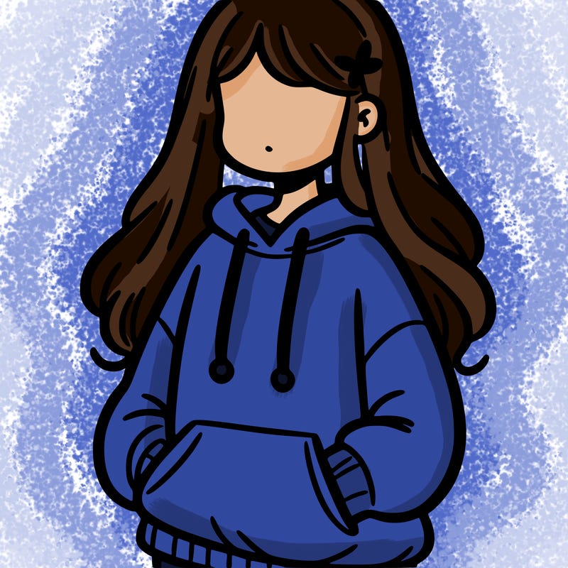 girl in sweatshirt