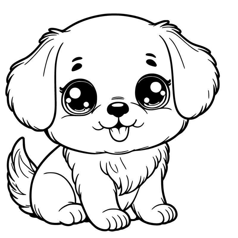 cute and realistic dog