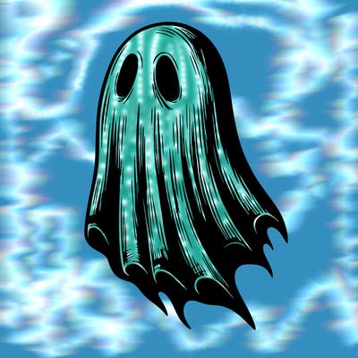 realistic creepy ghost