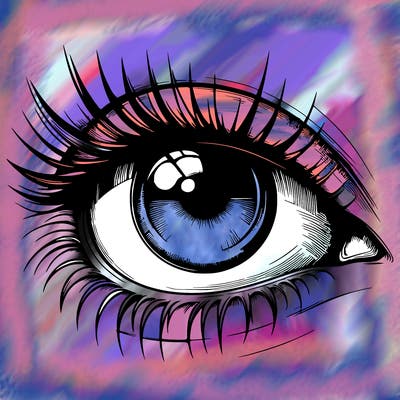 realistic eye
