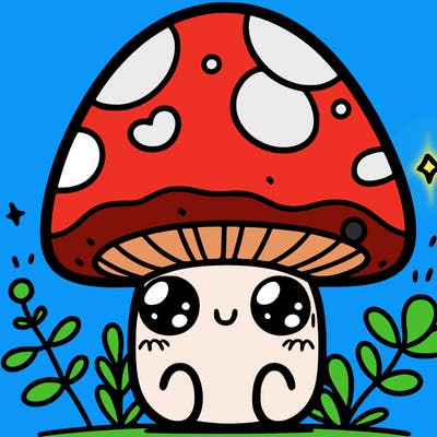 cute mushroom